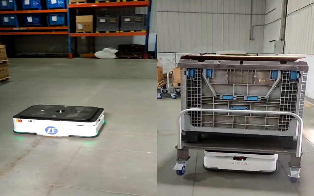 长春采埃孚底盘全场物流自动化